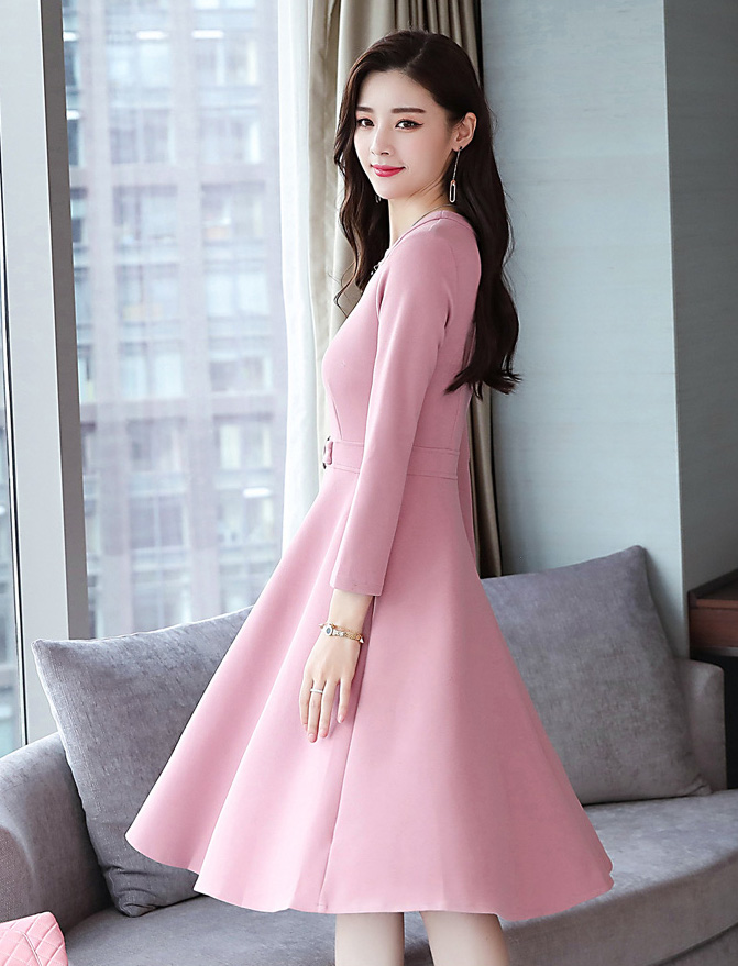 FF-128 Stylish Dress Pink