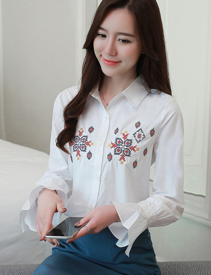 FF-132 Vintage Top White