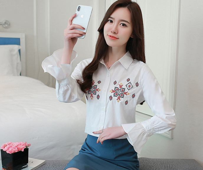 FF-132 Vintage Top White