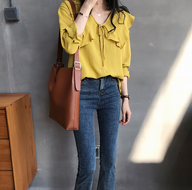 FF-134 Charming Top Yellow
