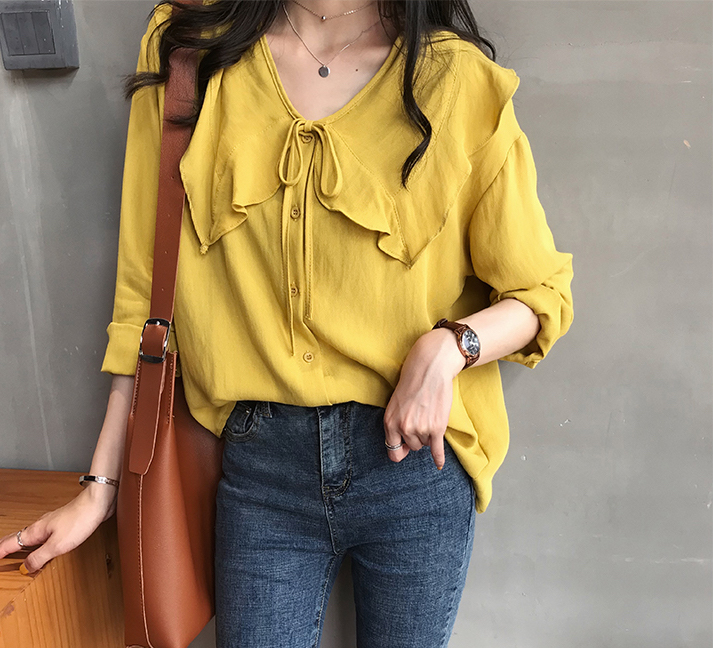 FF-134 Charming Top Yellow