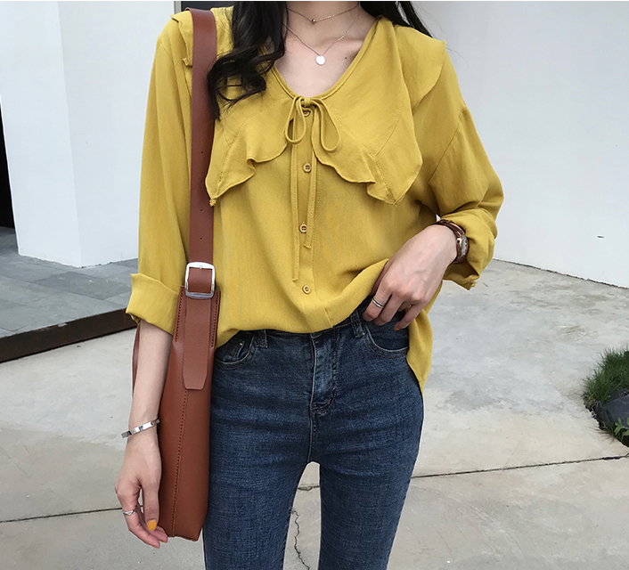 FF-134 Charming Top Yellow
