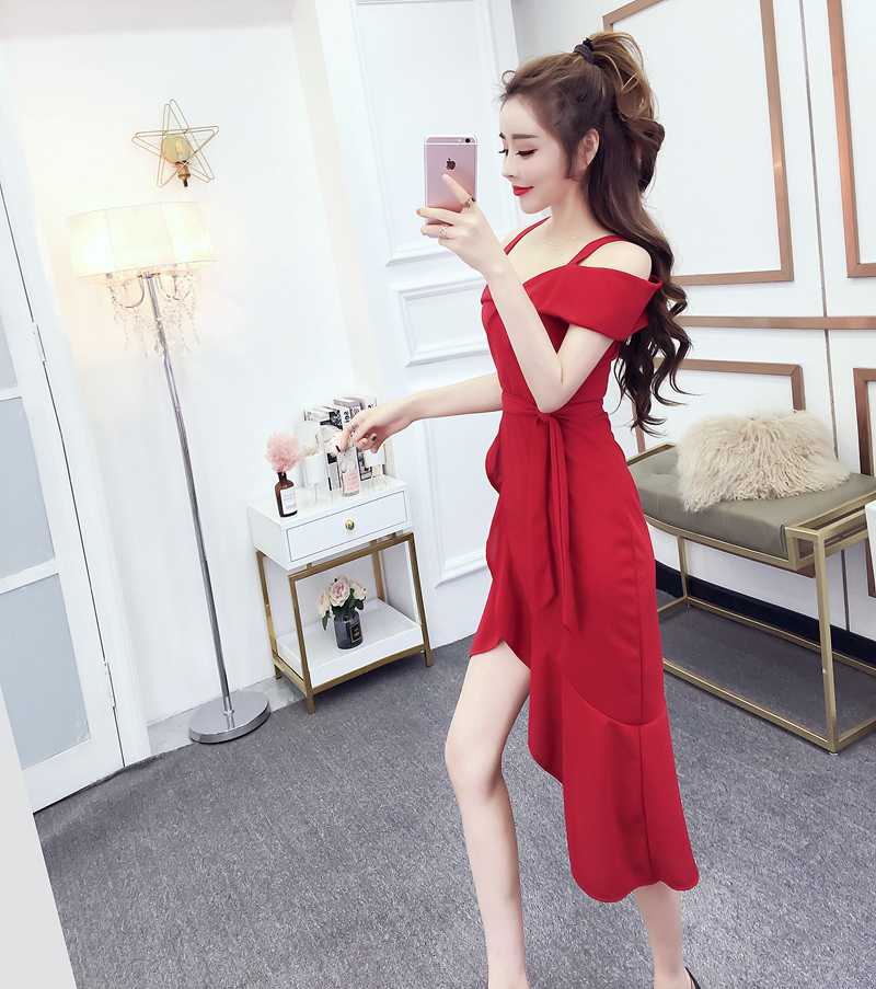 FF-138 Charming Dress Red