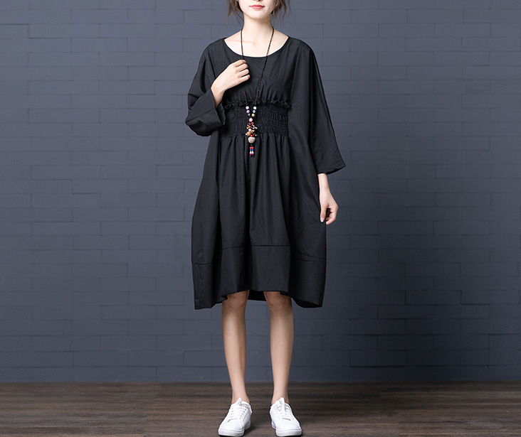 FF-144 Trendy Dress Black