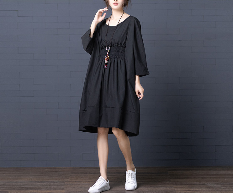 FF-144 Trendy Dress Black
