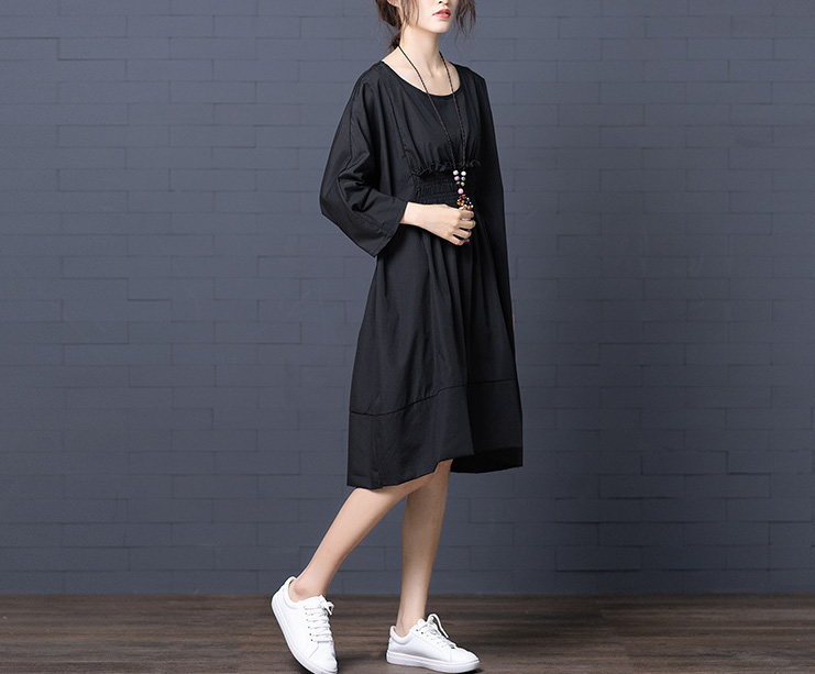 FF-144 Trendy Dress Black
