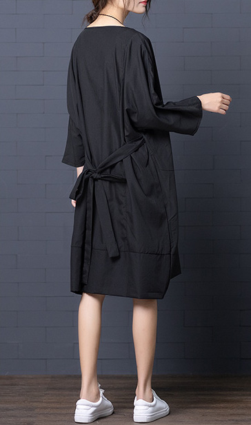 FF-144 Trendy Dress Black