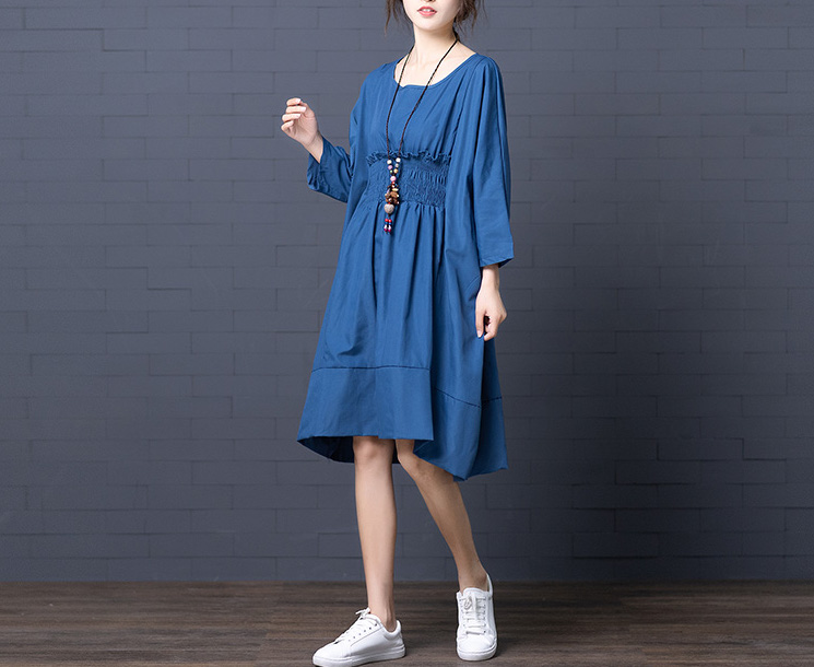 FF-144 Trendy Dress Blue