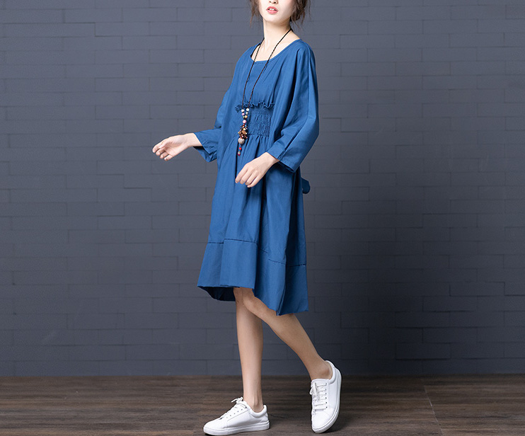 FF-144 Trendy Dress Blue