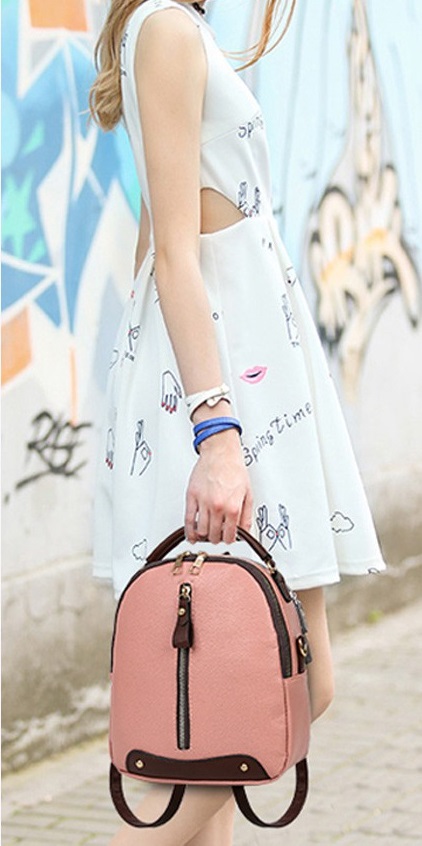 KW80395 Casual Backpack Light Pink