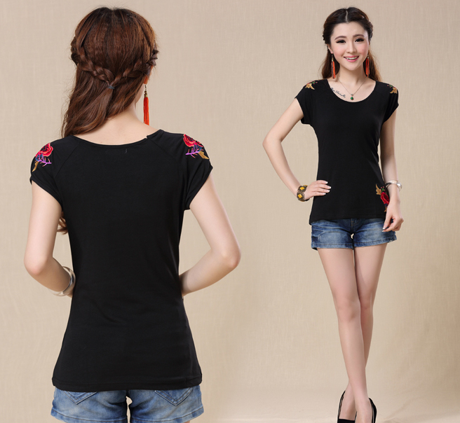ST-669 Stylish Top Black