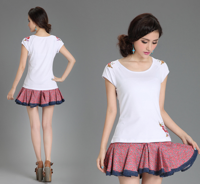 ST-669 Stylish Top White