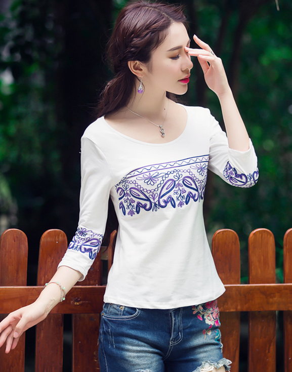 ST-670 Pretty Top White