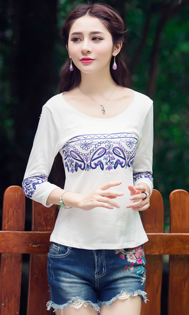 ST-670 Pretty Top White