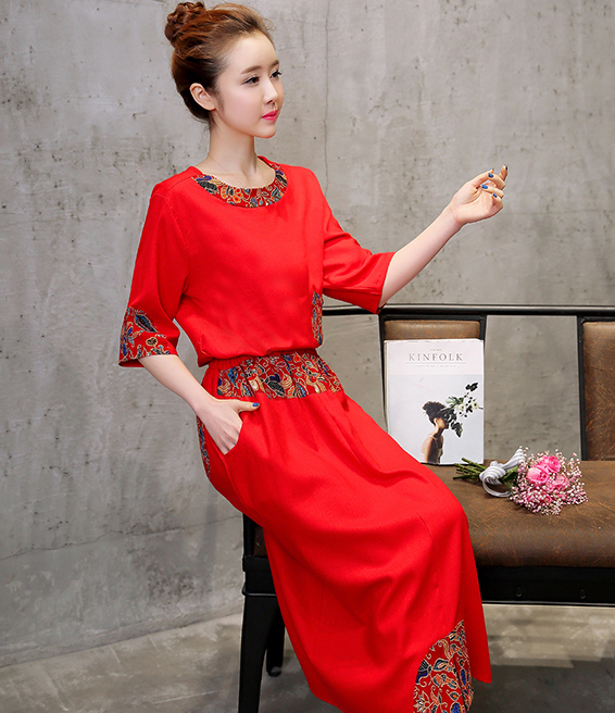 ST-672 Fashion Top Red