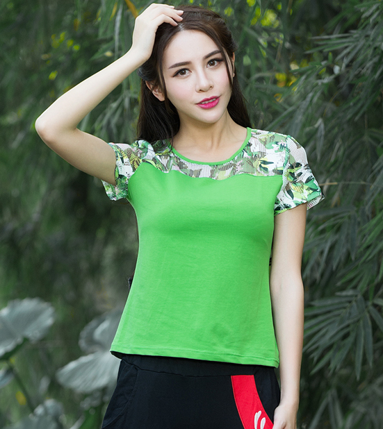 ST-675 Stylish Top Green