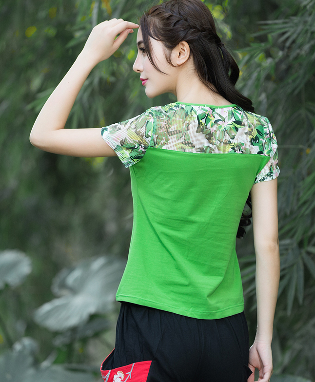 ST-675 Stylish Top Green