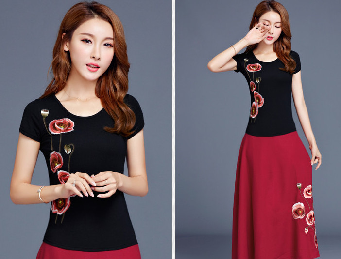 ST-683 Stylish Top Black