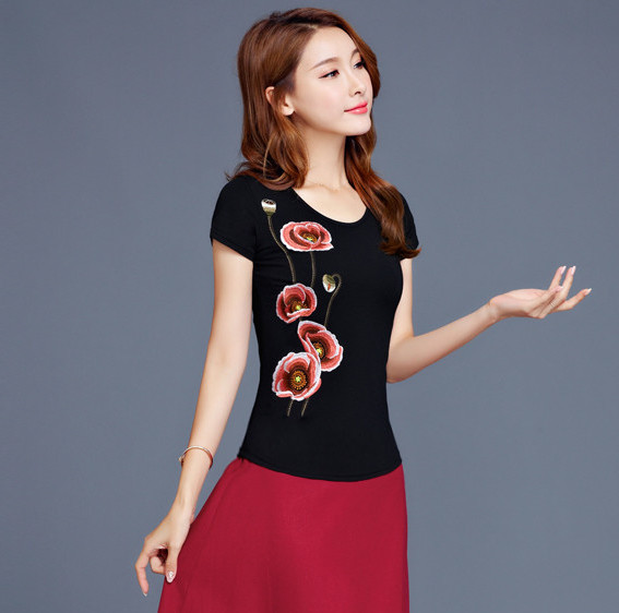 ST-683 Stylish Top Black