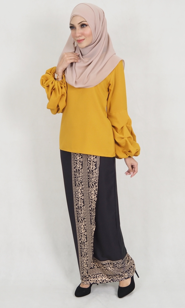 SW5134 Fashion Baju Kurung Mustard