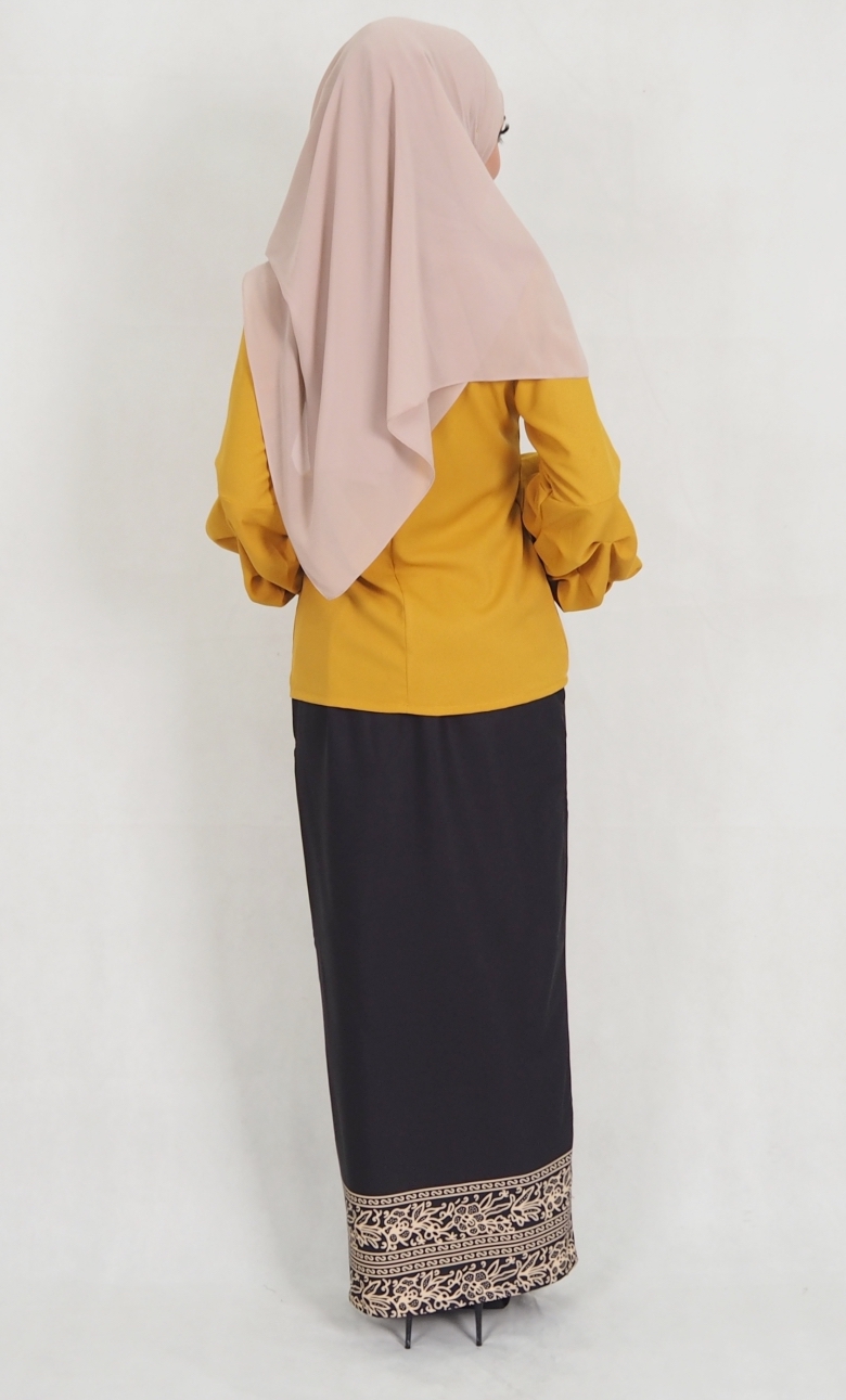 SW5134 Fashion Baju Kurung Mustard