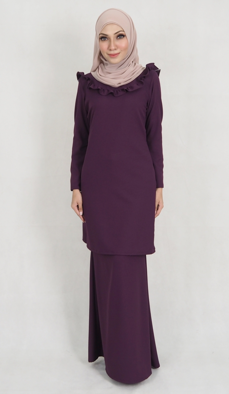 SW5136 Charming Baju Kurung Purple