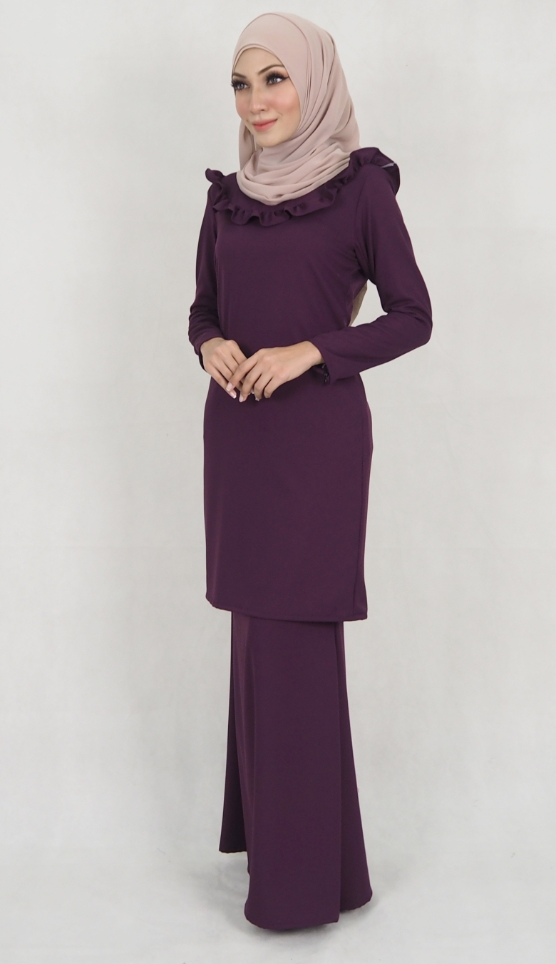 SW5136 Charming Baju Kurung Purple