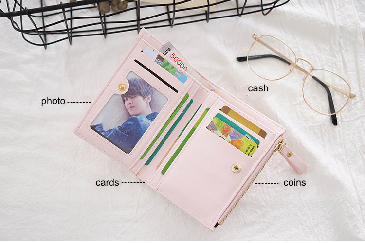 ZL731 Fashion Girl Wallet Purple