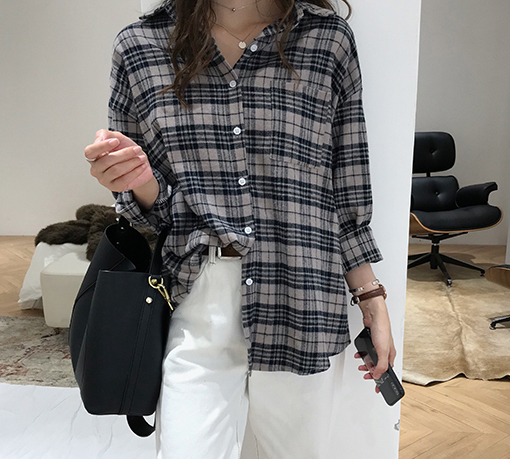 ZL733 Stylish Top Grey