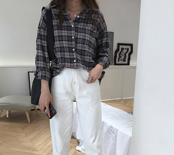 ZL733 Stylish Top Grey