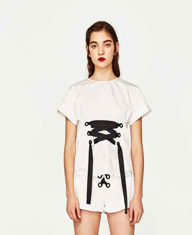 ZL743 Stylish Top White
