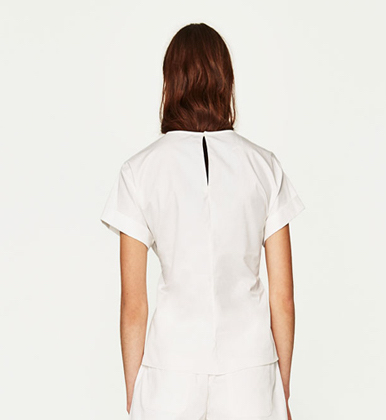 ZL743 Stylish Top White