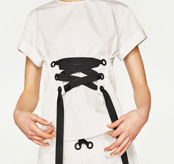 ZL743 Stylish Top White