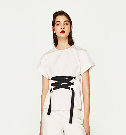 ZL743 Stylish Top White