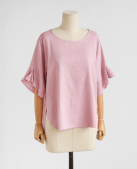 ZL748 Charming Top Pink