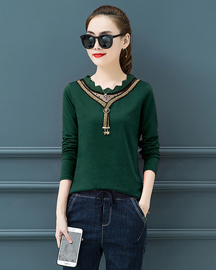 ZL750 Trendy Top Green