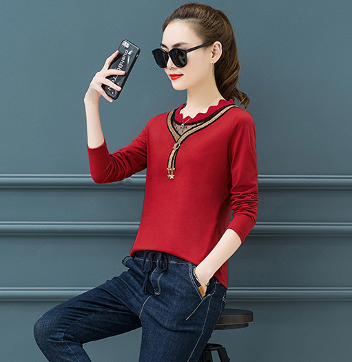 ZL750 Trendy Top Red