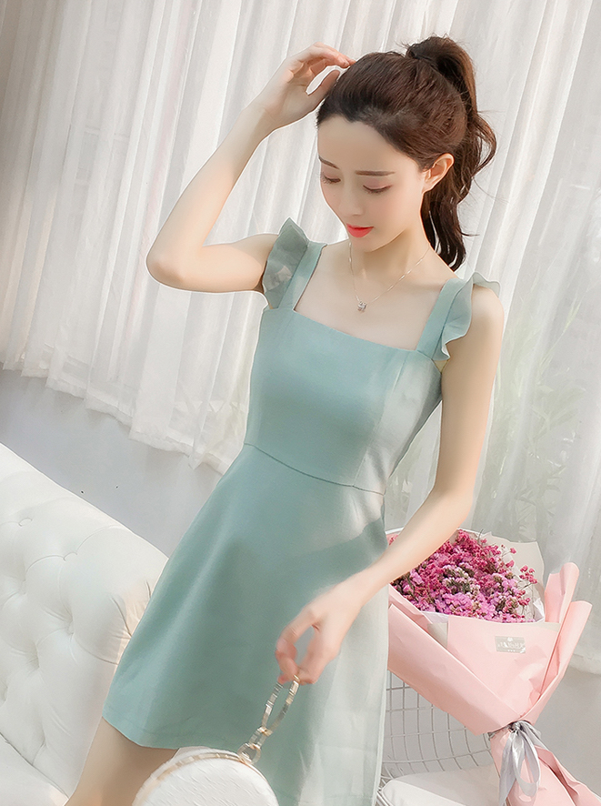 FF-146 Sweet Dress Green