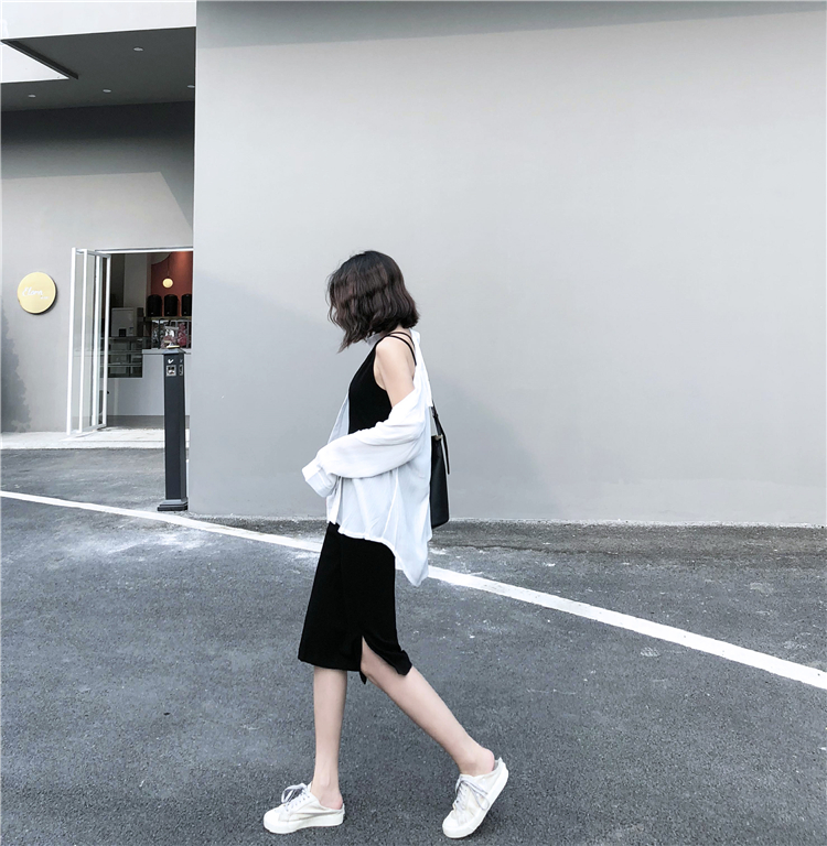 FF-157 Casual Dress Black