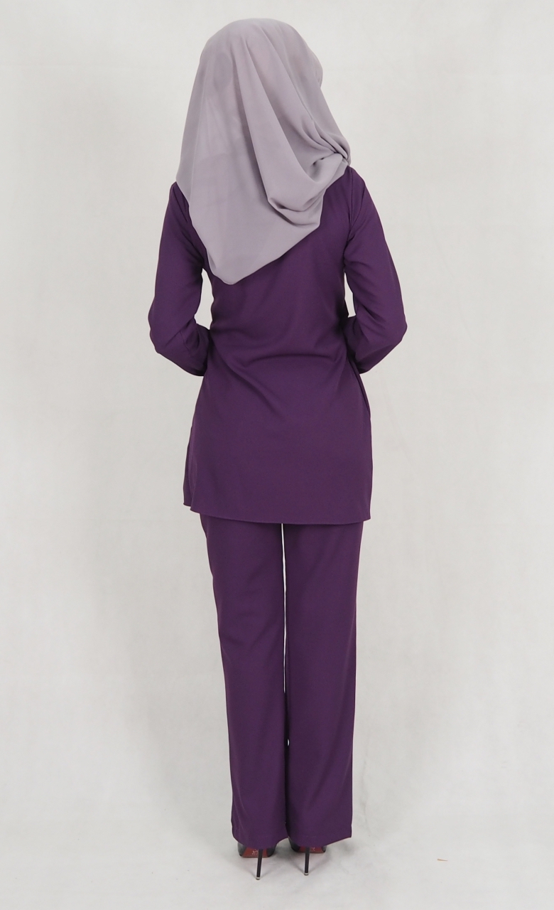 SW5157 Fashion Top & Pant Set Purple
