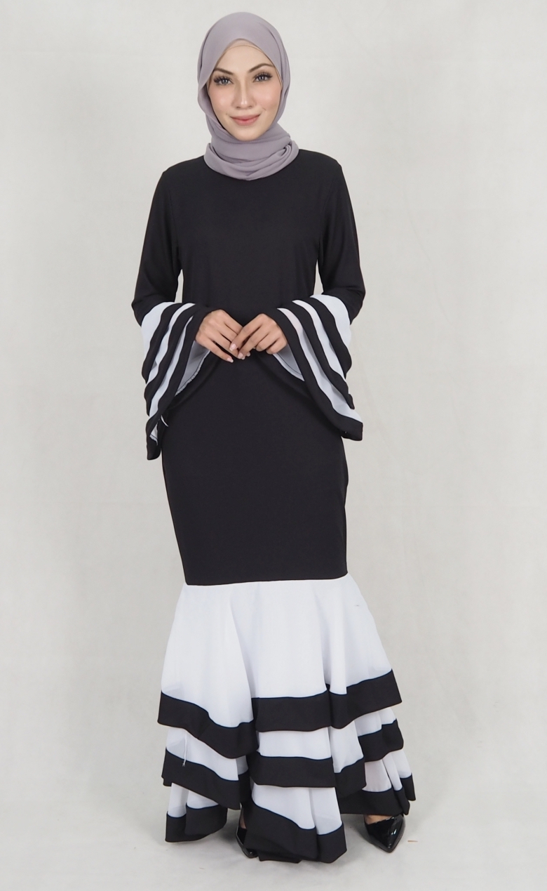 SW5160 Fashion Jubah Black