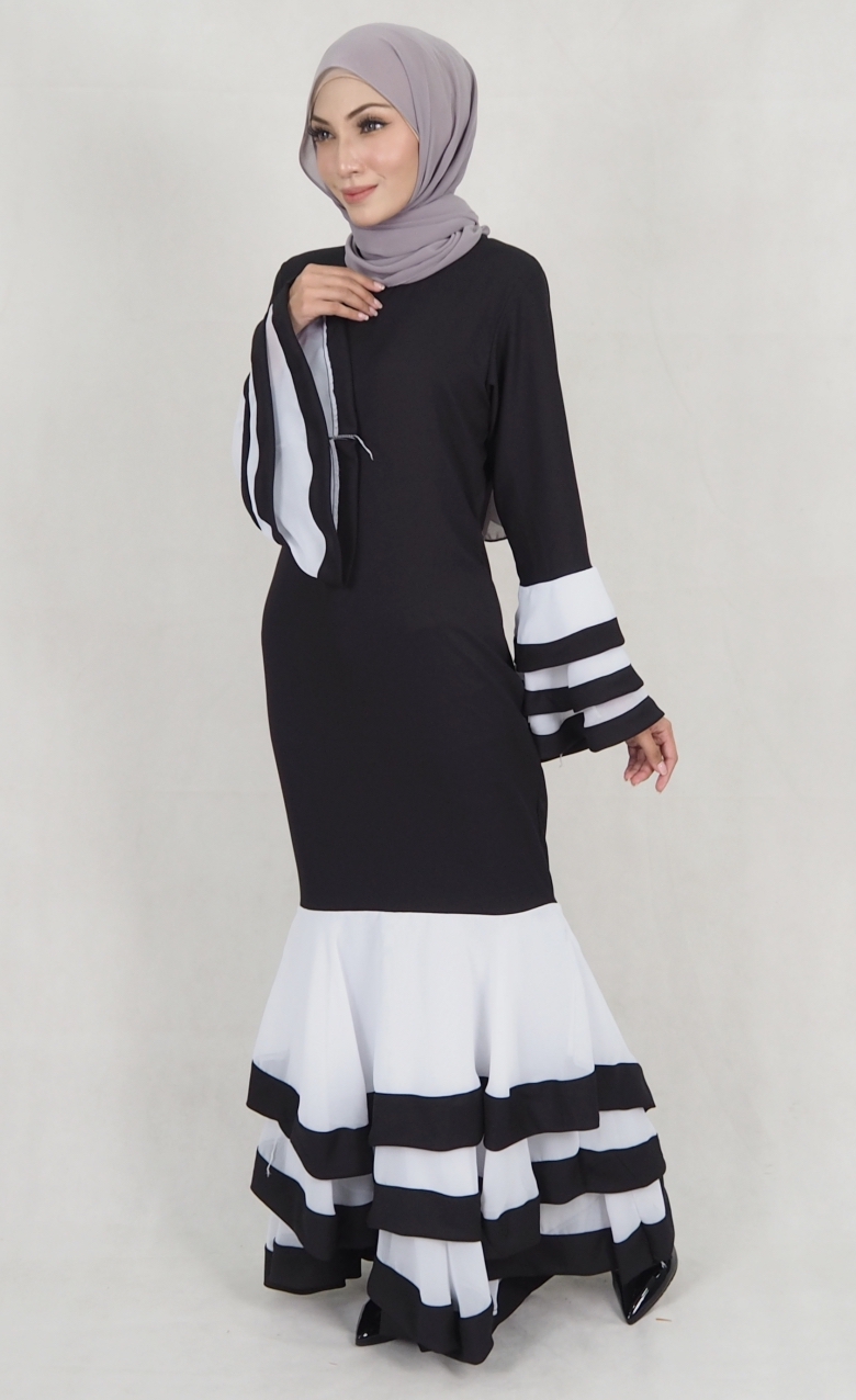 SW5160 Fashion Jubah Black