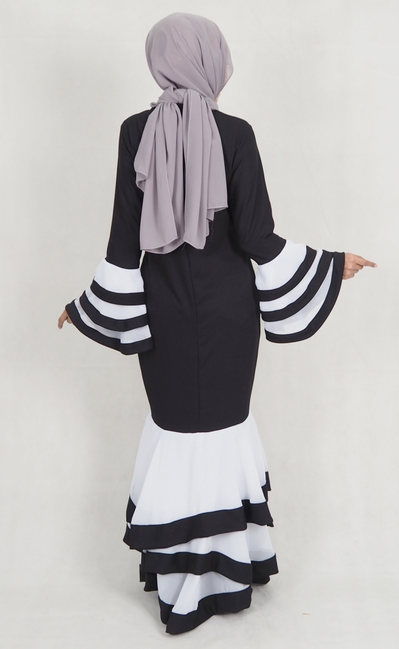SW5160 Fashion Jubah Black