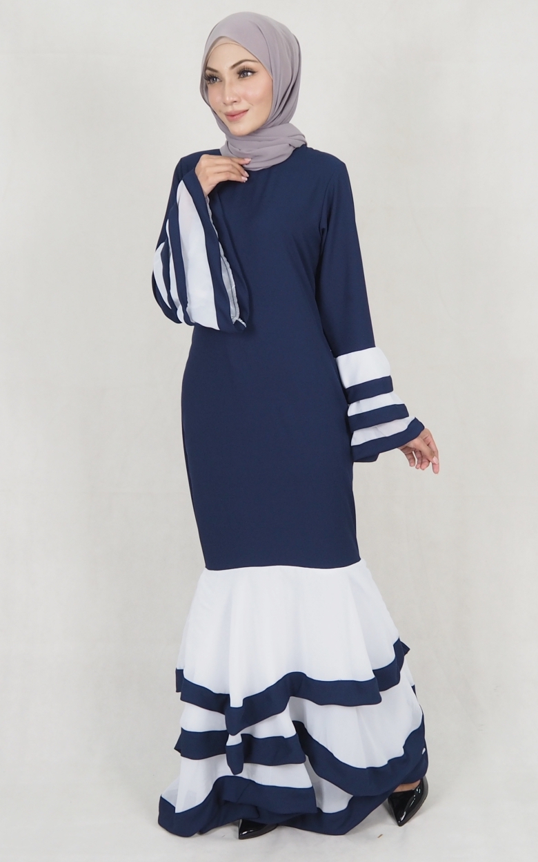 SW5160 Fashion Jubah Navy