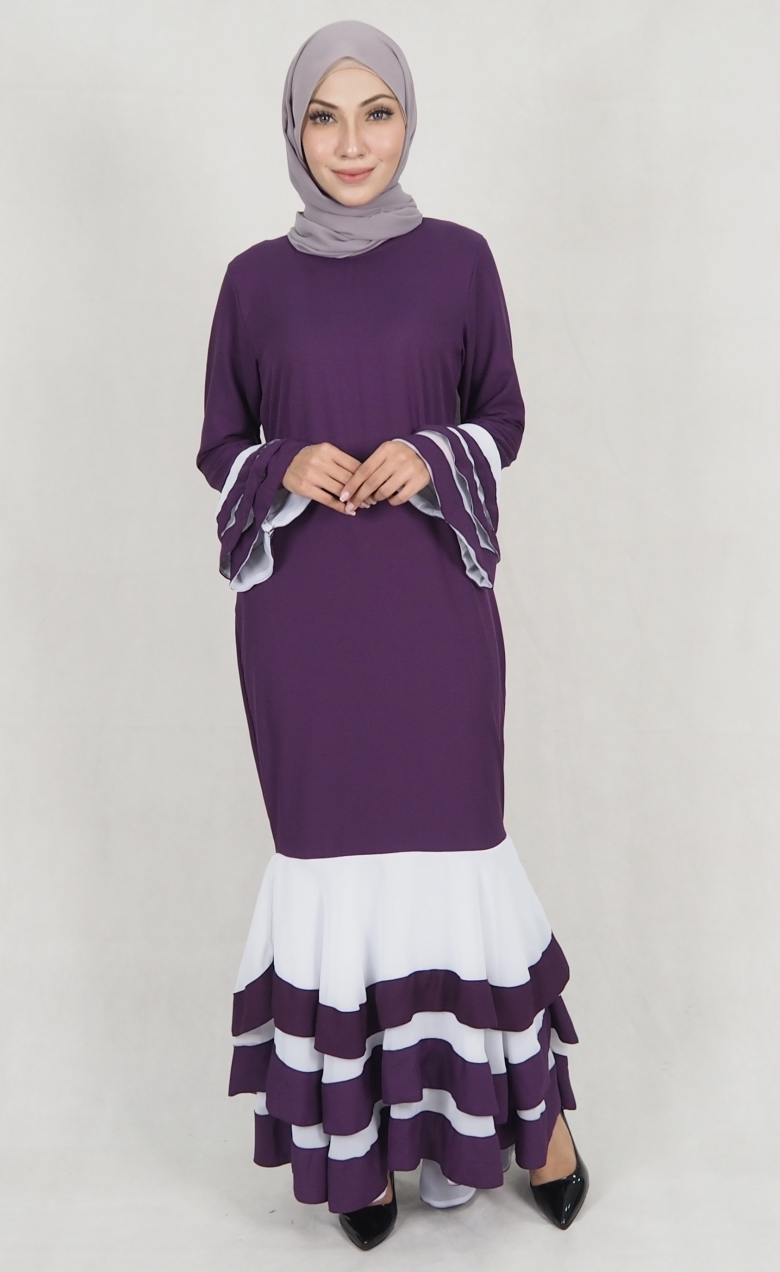 SW5160 Fashion Jubah Purple