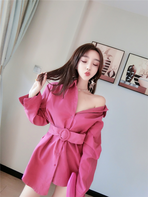 ZL753 Lovely Dress Pink
