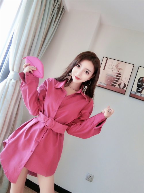 ZL753 Lovely Dress Pink