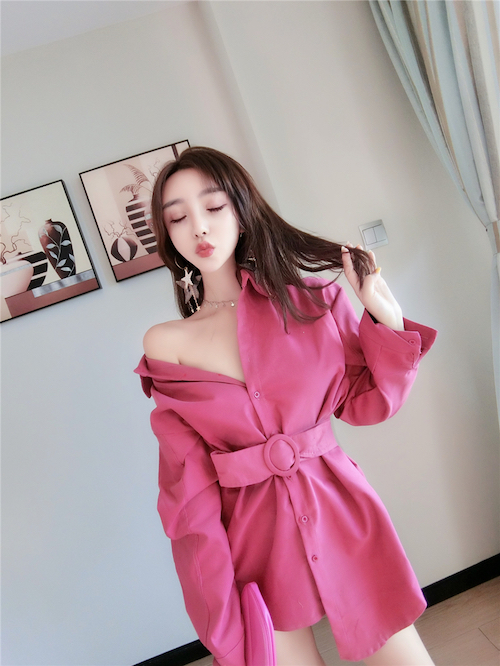 ZL753 Lovely Dress Pink