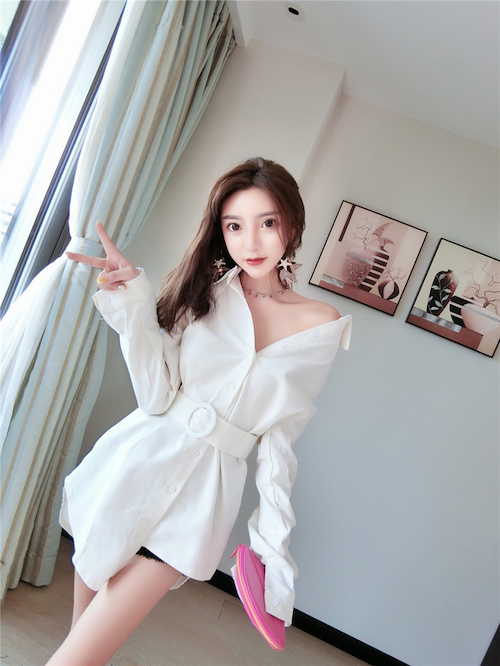 ZL753 Lovely Dress White