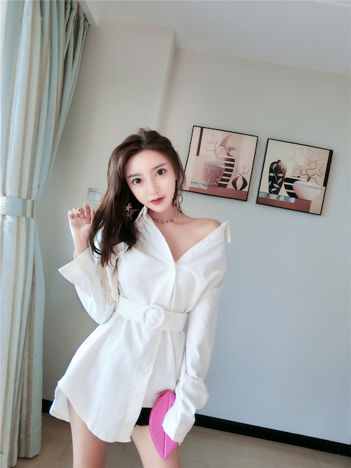 ZL753 Lovely Dress White